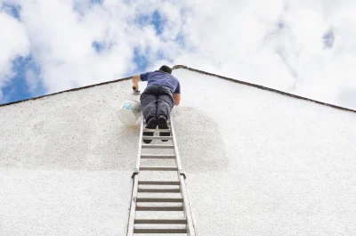 Peinture extérieure à la Croix-aux-Bois — façades et ravalement